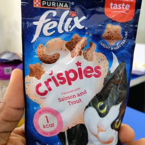 FELIX CRISPIES SALMON & TROUT MIX 45g